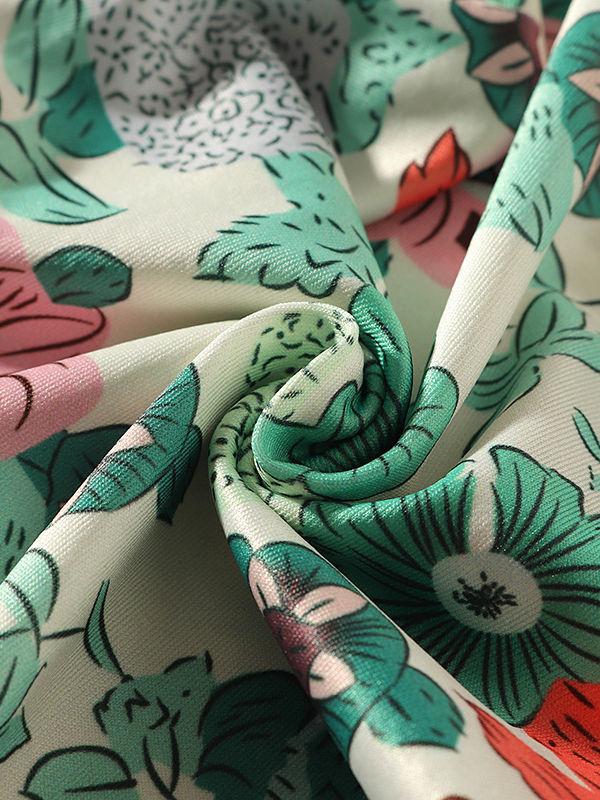 Trendy Toddler Little Girl 2-Piece Outfit Off Shoulder Top Matching Bow Flower Pants - dianjiang-