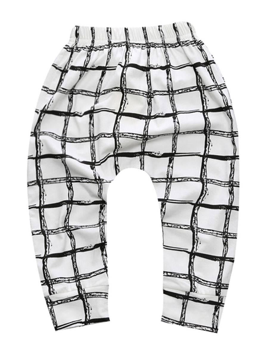 Infant Boys Girls Trouser Printed Casual Pants - dianjiang-