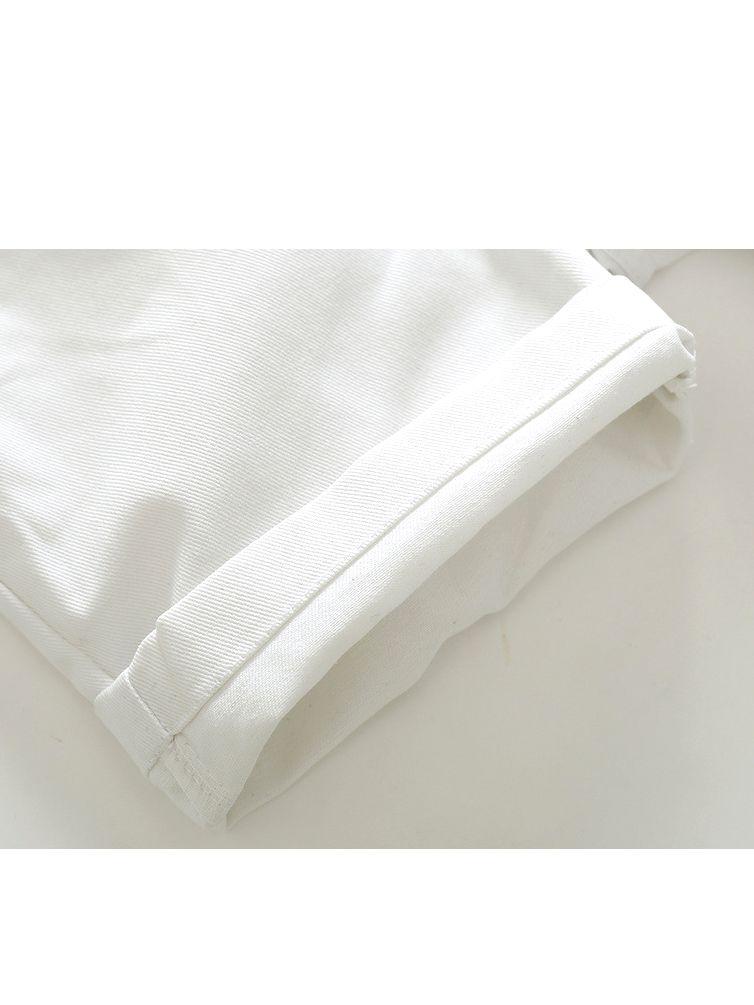 Two-Piece Fashion Toddler Boys Suit Striped Shirt+White Suspender Shorts - dianjiang-