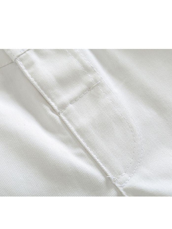 Two-Piece Fashion Toddler Boys Suit Striped Shirt+White Suspender Shorts - dianjiang-