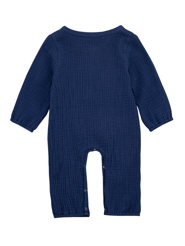 Unisex Infant Baby Muslin Overall - dianjiang-