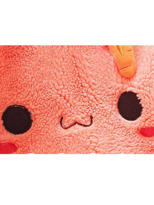 Winter 2-Piece Cute Bunny Style Fleeced Hoodies Matching Mini Bag - dianjiang-