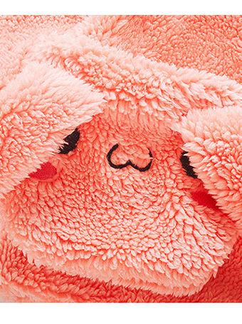 Winter 2-Piece Cute Bunny Style Fleeced Hoodies Matching Mini Bag - dianjiang-