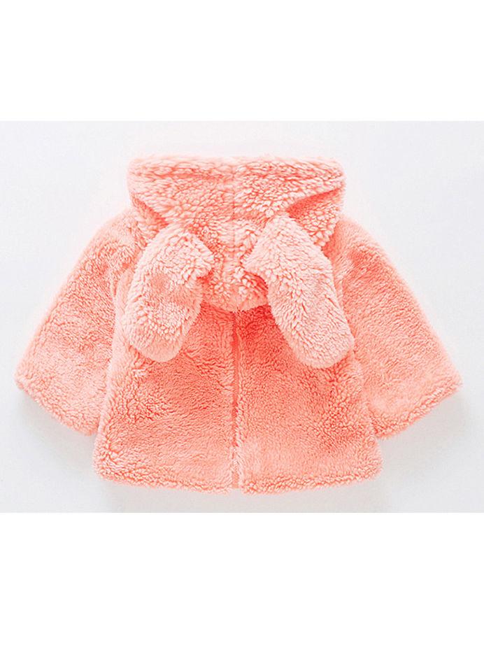 Winter 2-Piece Cute Bunny Style Fleeced Hoodies Matching Mini Bag - dianjiang-