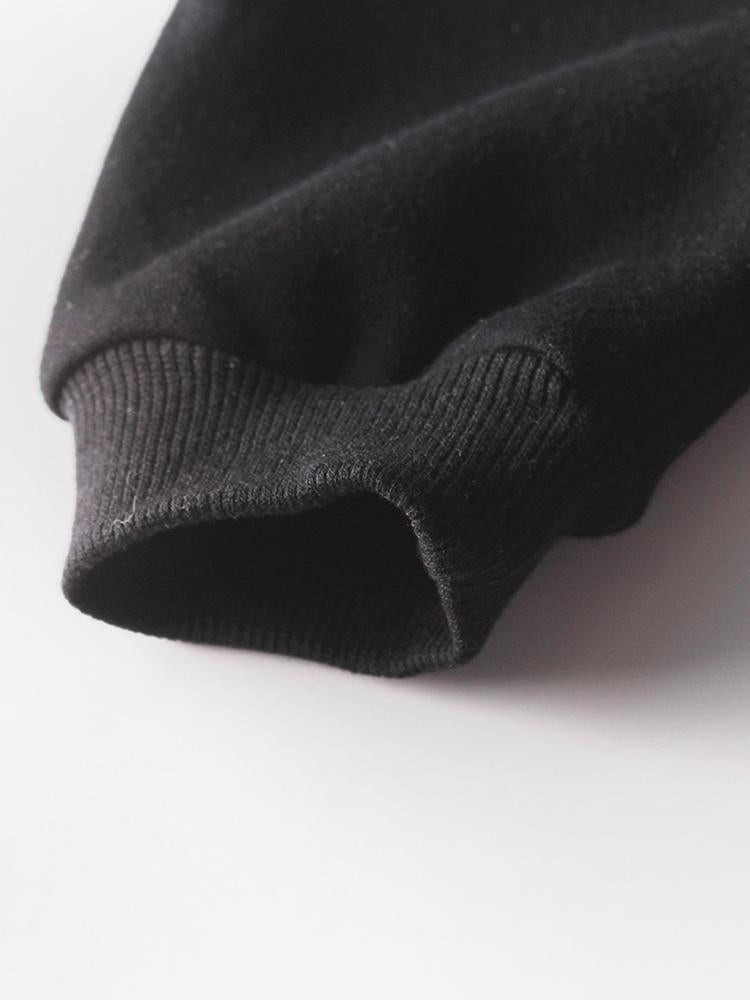 Winter Lovely Baby Big Bow Fleece-lined Hooded Onesie - dianjiang-