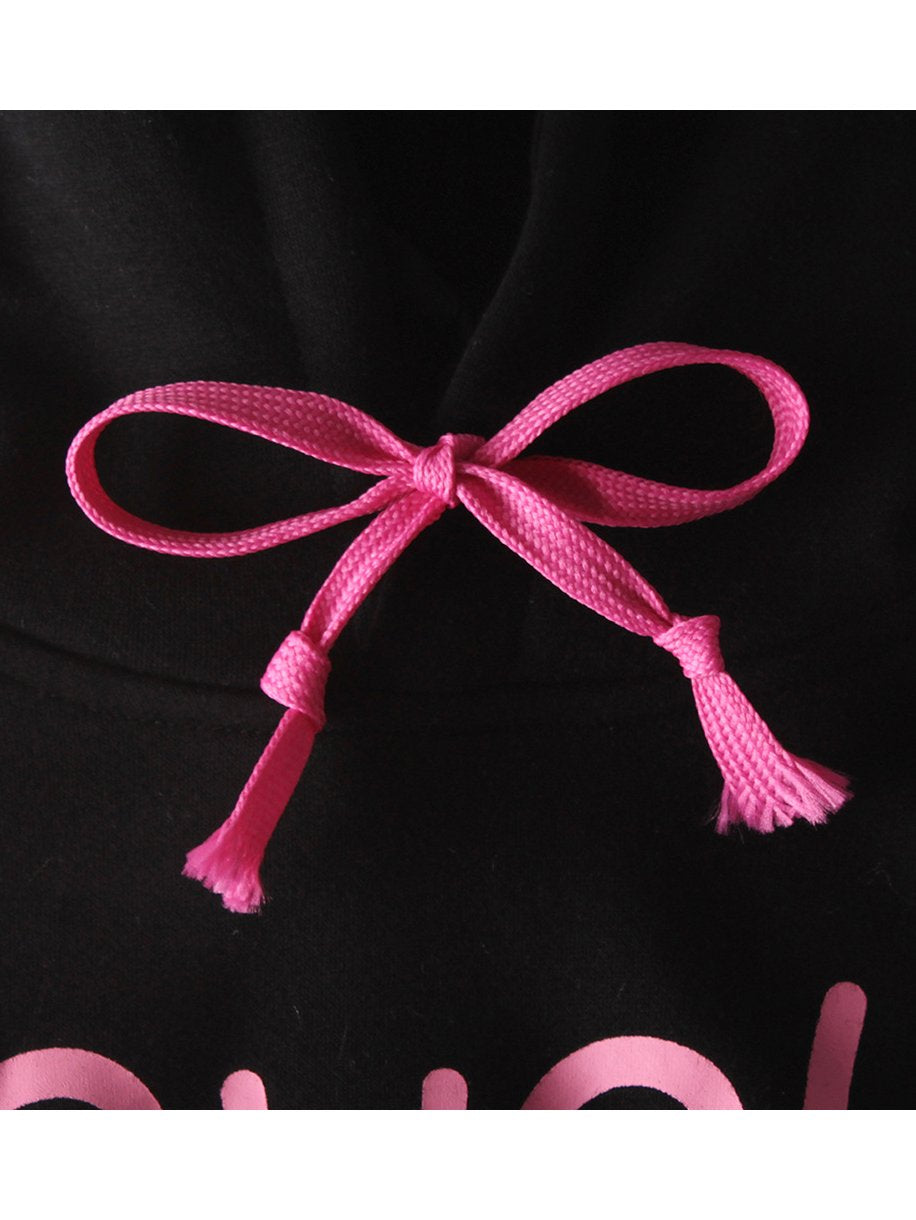 Winter Lovely Baby Big Bow Fleece-lined Hooded Onesie - dianjiang-