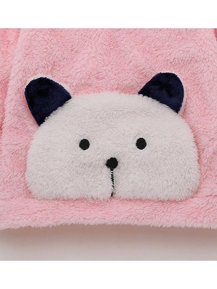 Winter Cute Infant Baby Panada Style Fleece-lining Hoodie 3-Color - dianjiang-