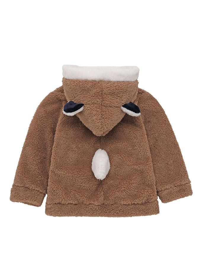 Winter Cute Infant Baby Panada Style Fleece-lining Hoodie 3-Color - dianjiang-