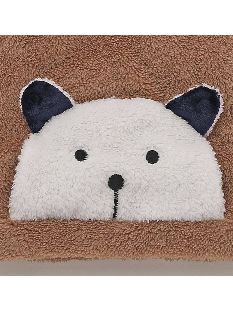 Winter Cute Infant Baby Panada Style Fleece-lining Hoodie 3-Color - dianjiang-