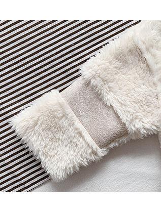 Winter Stylish Toddler Girl Fleece Warm Coat - dianjiang-