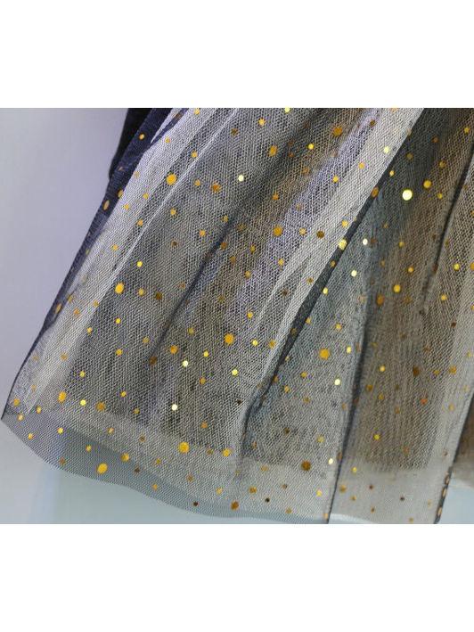 Winter Toddler Girl Fleece Lining Mesh Patchwork Dress - dianjiang-