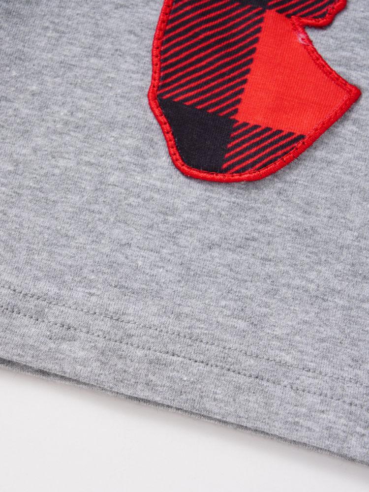 Xmas Baby Toddler Girl 2-Piece Set Deer Frilled T-shirt & Checked Pants - dianjiang-