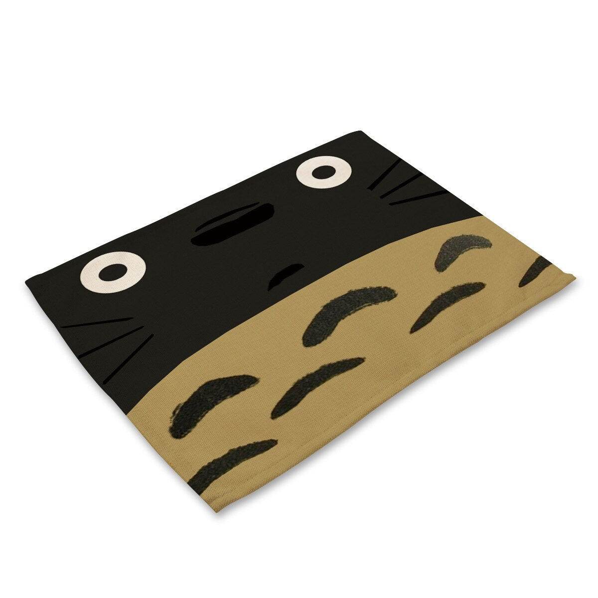 Yilin Cartoon Totoro Table Mats Nordic Home Placemat for Dining Table Linen Rectangle Kitchen Decoration Accessories Home - dianjiang-