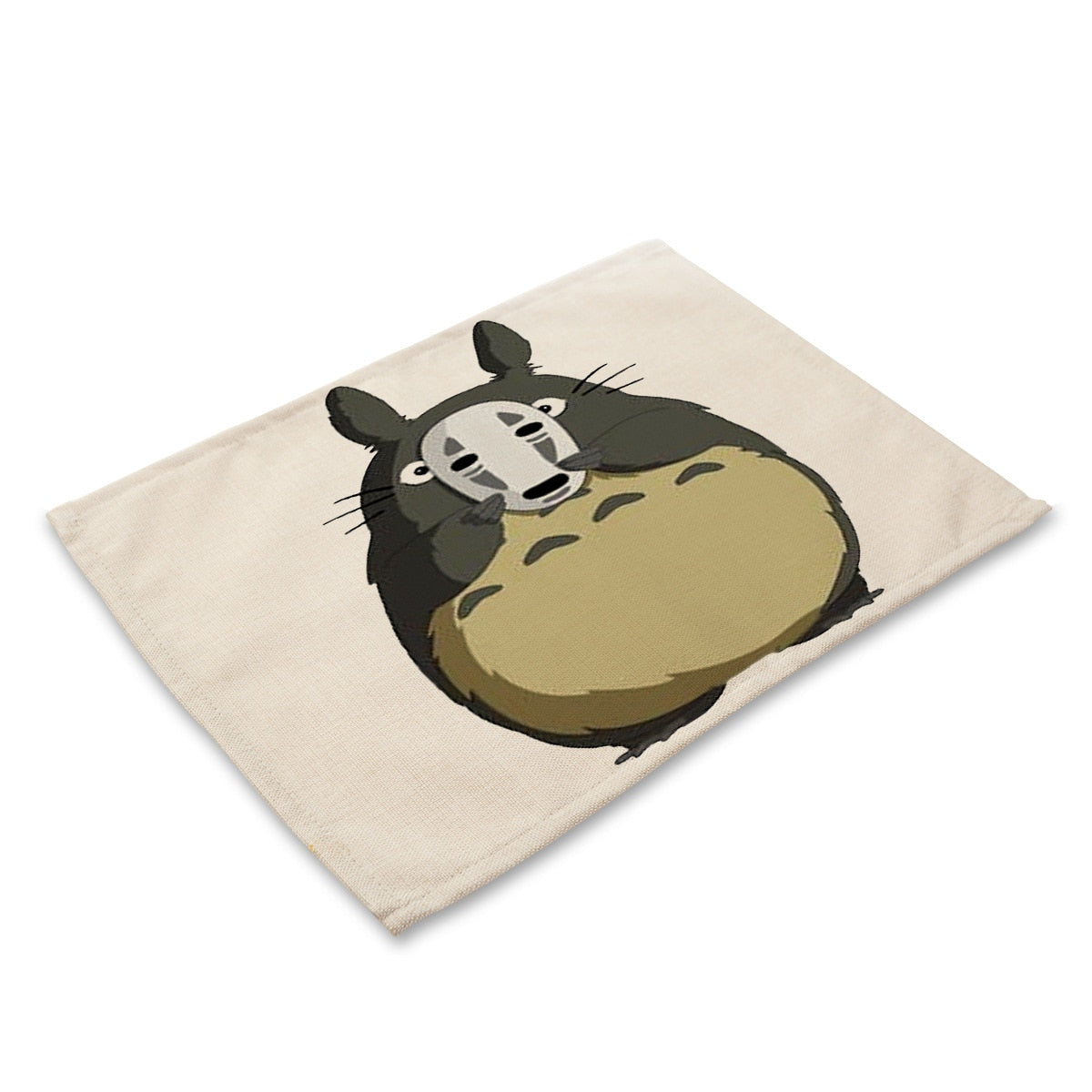 Yilin Cartoon Totoro Table Mats Nordic Home Placemat for Dining Table Linen Rectangle Kitchen Decoration Accessories Home - dianjiang-