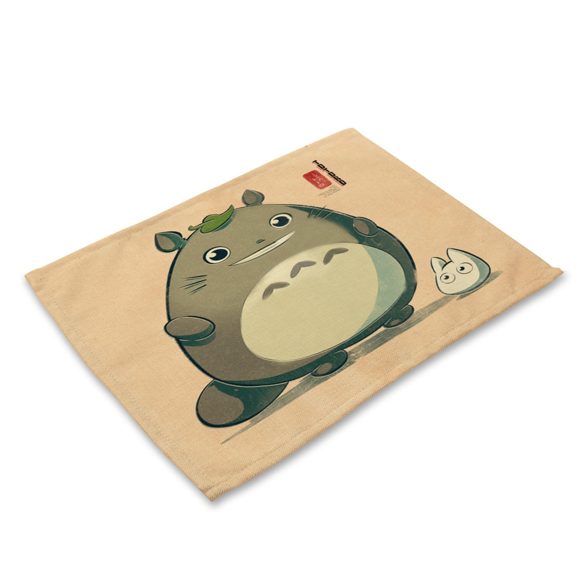 Yilin Cartoon Totoro Table Mats Nordic Home Placemat for Dining Table Linen Rectangle Kitchen Decoration Accessories Home - dianjiang-