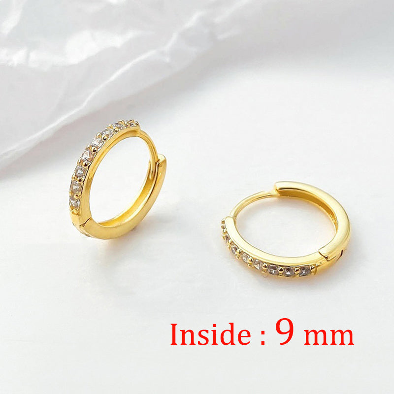 Minimalist Hoop Earrings - dianjiang-