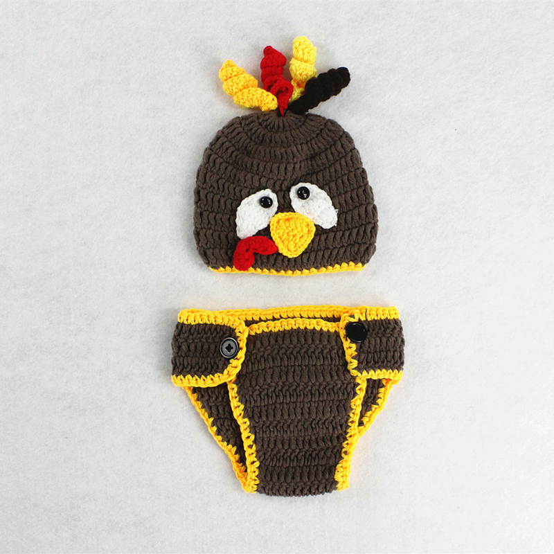 Baby Taking Pictures Of Chick-Shaped Woolen Knitted Apparel - dianjiang-