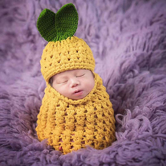 Newborn Photography Pineapple Sleeping Bag - dianjiang-