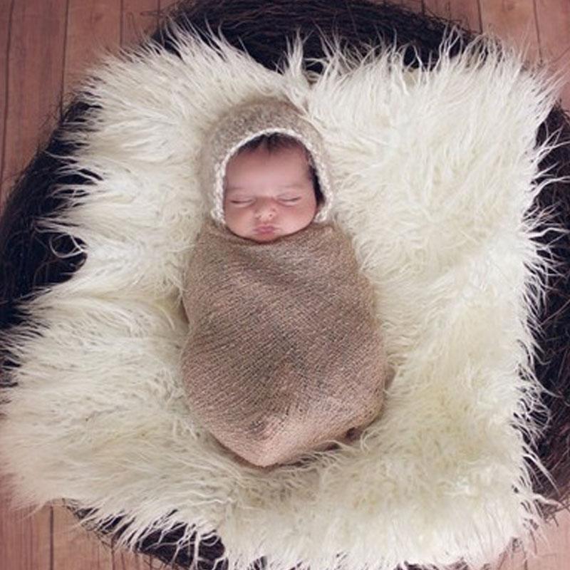 Baby Photography Faux Fur Blanket - dianjiang-