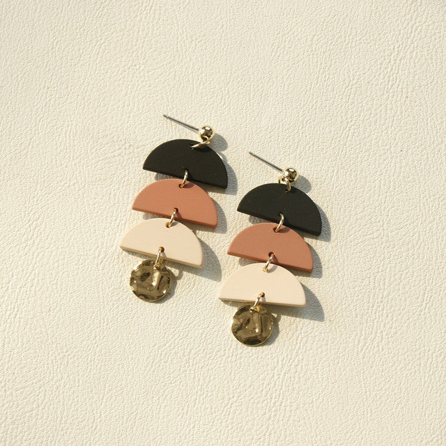 Acrylic Clay Earrings - dianjiang-