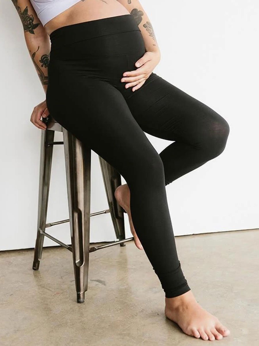 Women's Pregnant Women's Leggings Casual Pants - dianjiang-