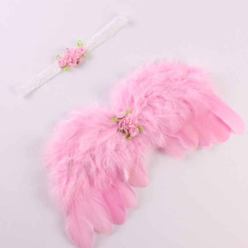 Baby Angel Wings Hair Accessories Hair Band Shooting Suit - dianjiang-