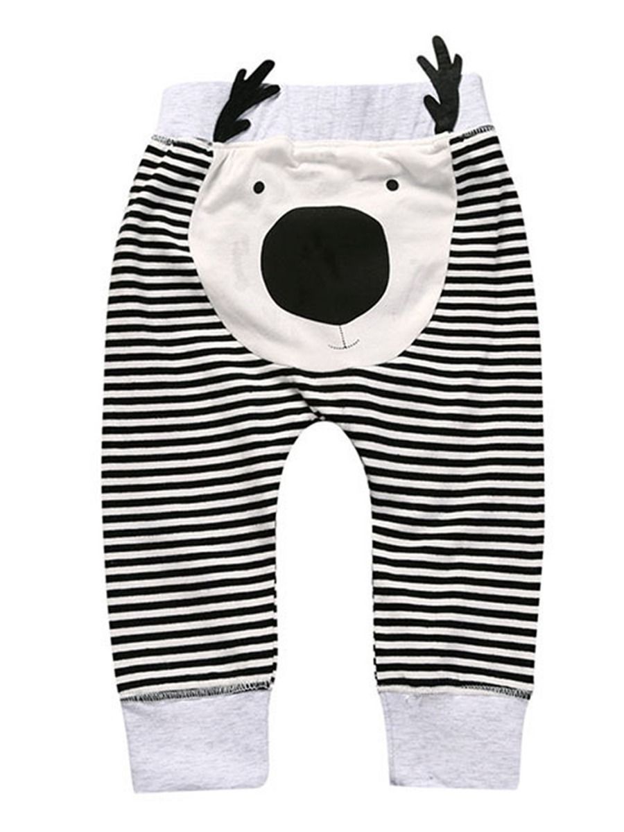 Adorable Animal Pattern Pants For Little Baby Boy Girl - dianjiang-