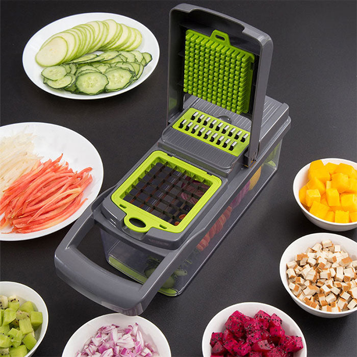 vegetable cutter multifunctional Mandoline Slicer Fruit  Potato Peeler Carrot Grater Kitchen accessories basket vegetable slicer - dianjiang-